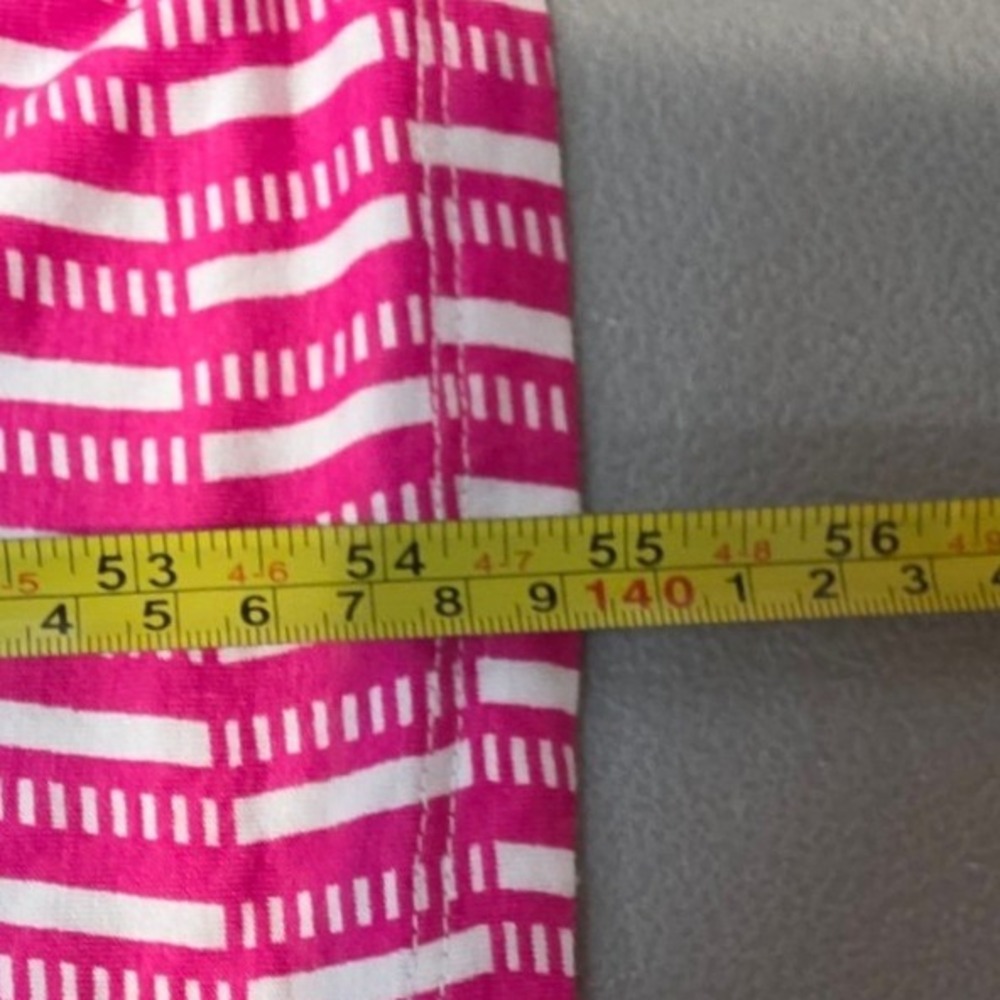 ELOQUII Women Plus Size 18 Pink White Cut Out Tie Sleeveless Maxi Dress NWT - Picture 11 of 13
